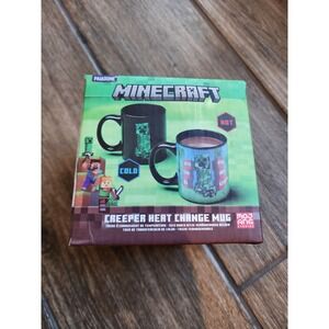 Minecraft Creeper Heat Change Mug Paladone Novelty Coffee Cup New in Box